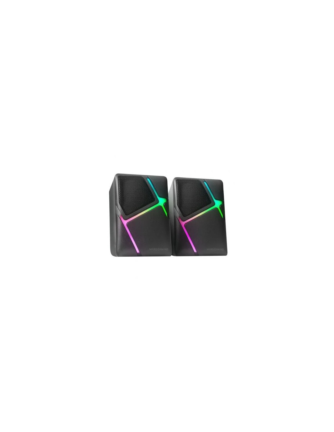 Altavoces Mars Gaming MS-H/ 10W/ 2.0/ Negro