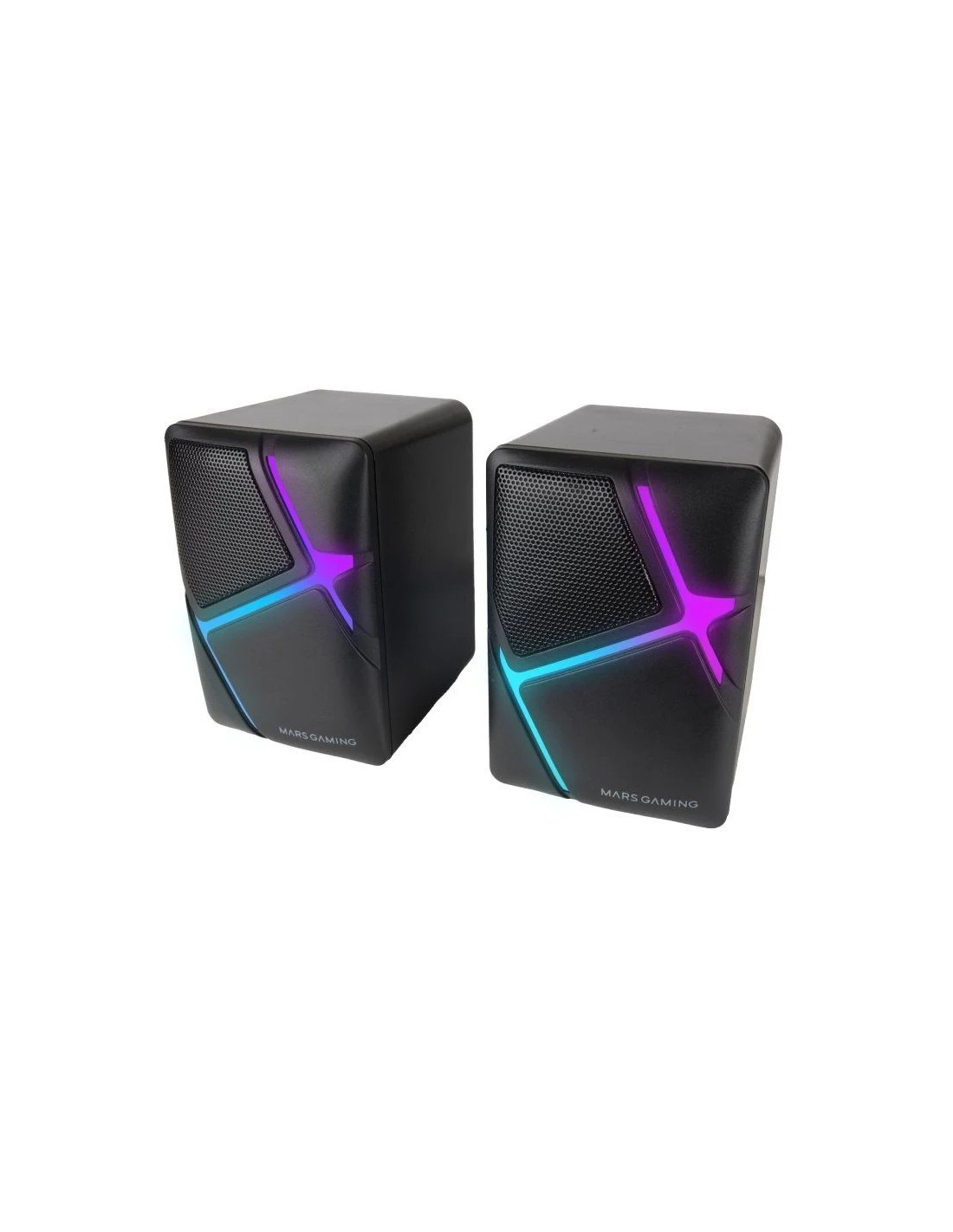 Altavoces Mars Gaming MS-H/ 10W/ 2.0/ Negro