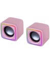 Altavoces Mars Gaming MSCUBE/ 8W/ 2.0/ Rosas