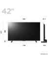 Televisor LG OLED Evo 42C34LA 42"/ Ultra HD 4K/ Smart TV/ WiFi