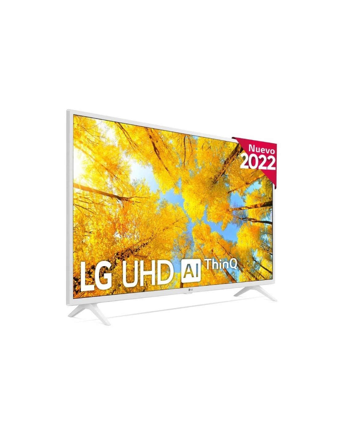 Televisor LG UHD 43UQ76906LE 43"/ Ultra HD 4K/ Smart TV/ WiFi/ Blanca