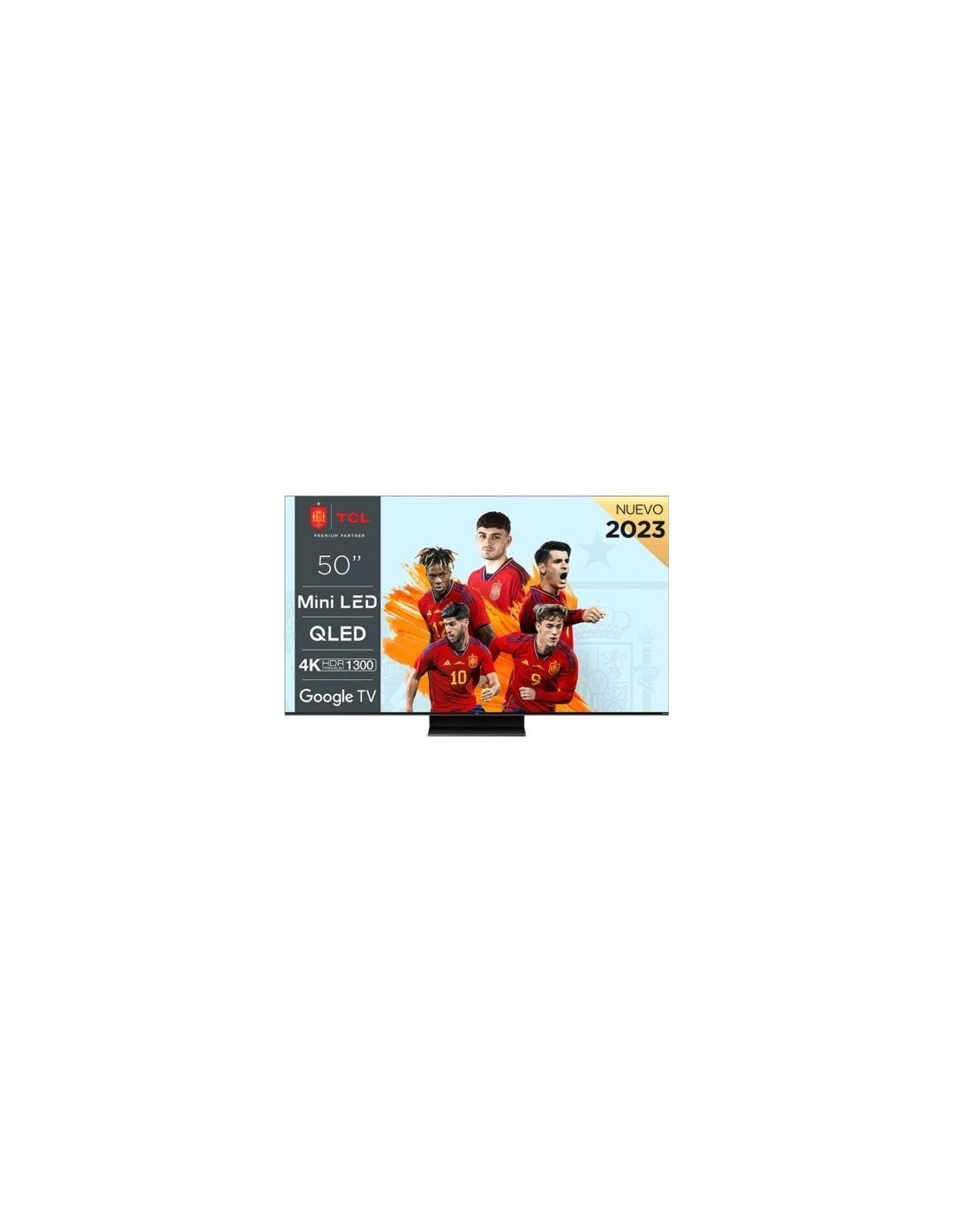 Televisor TCL QLED-Mini LED 50C805 50"/ Ultra HD 4K/ Smart TV/ WiFi