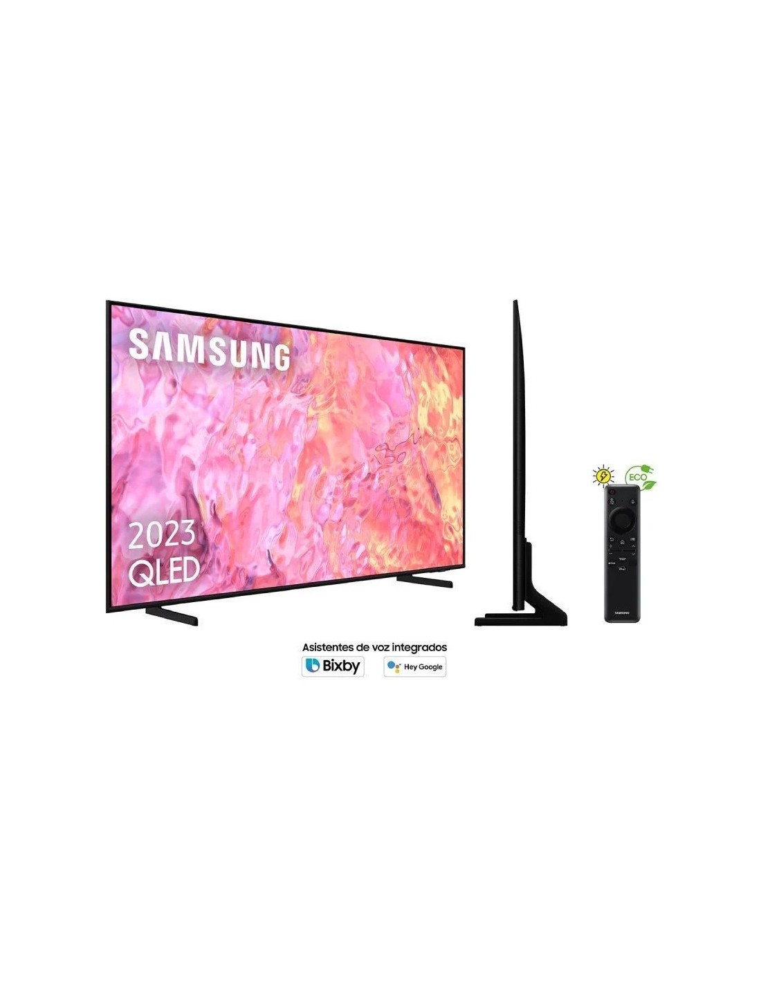 Televisor Samsung QLED Q60C TQ50Q60CAU 50"/ Ultra HD 4K/ Smart TV/ WiFi