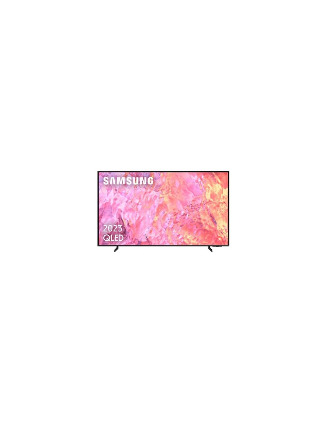 Televisor Samsung QLED Q60C TQ55Q60CAU 55"/ Ultra HD 4K/ Smart TV/ WiFi