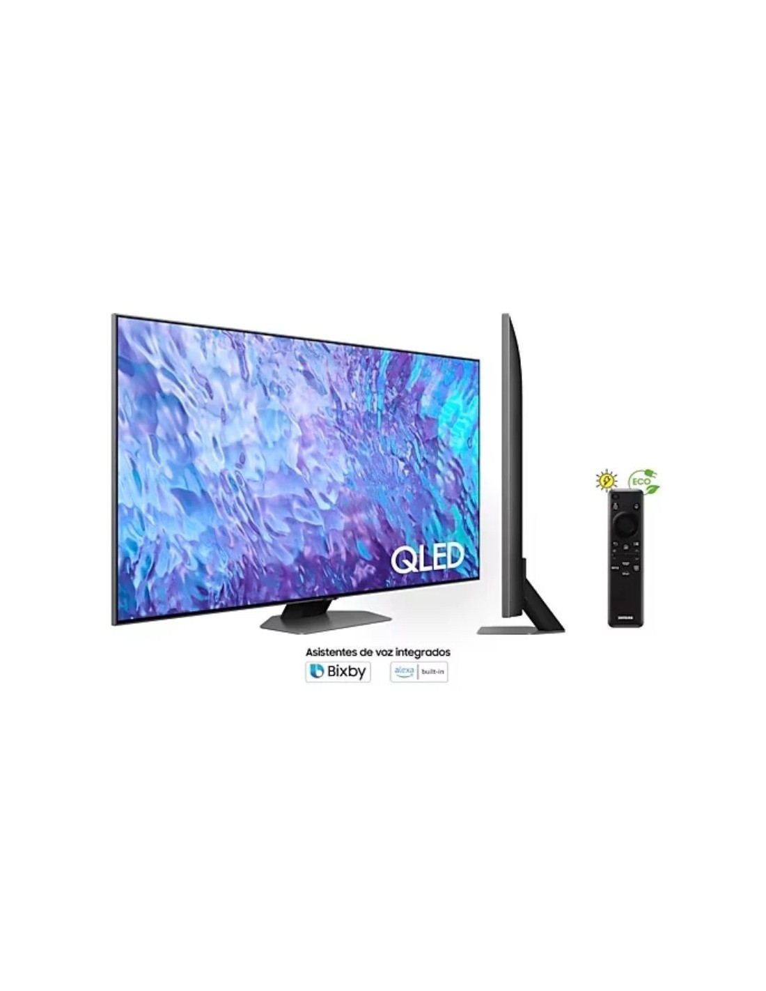 Televisor Samsung QLED TQ65Q80CAT 65"/ Ultra HD 4K/ Smart TV/ WiFi