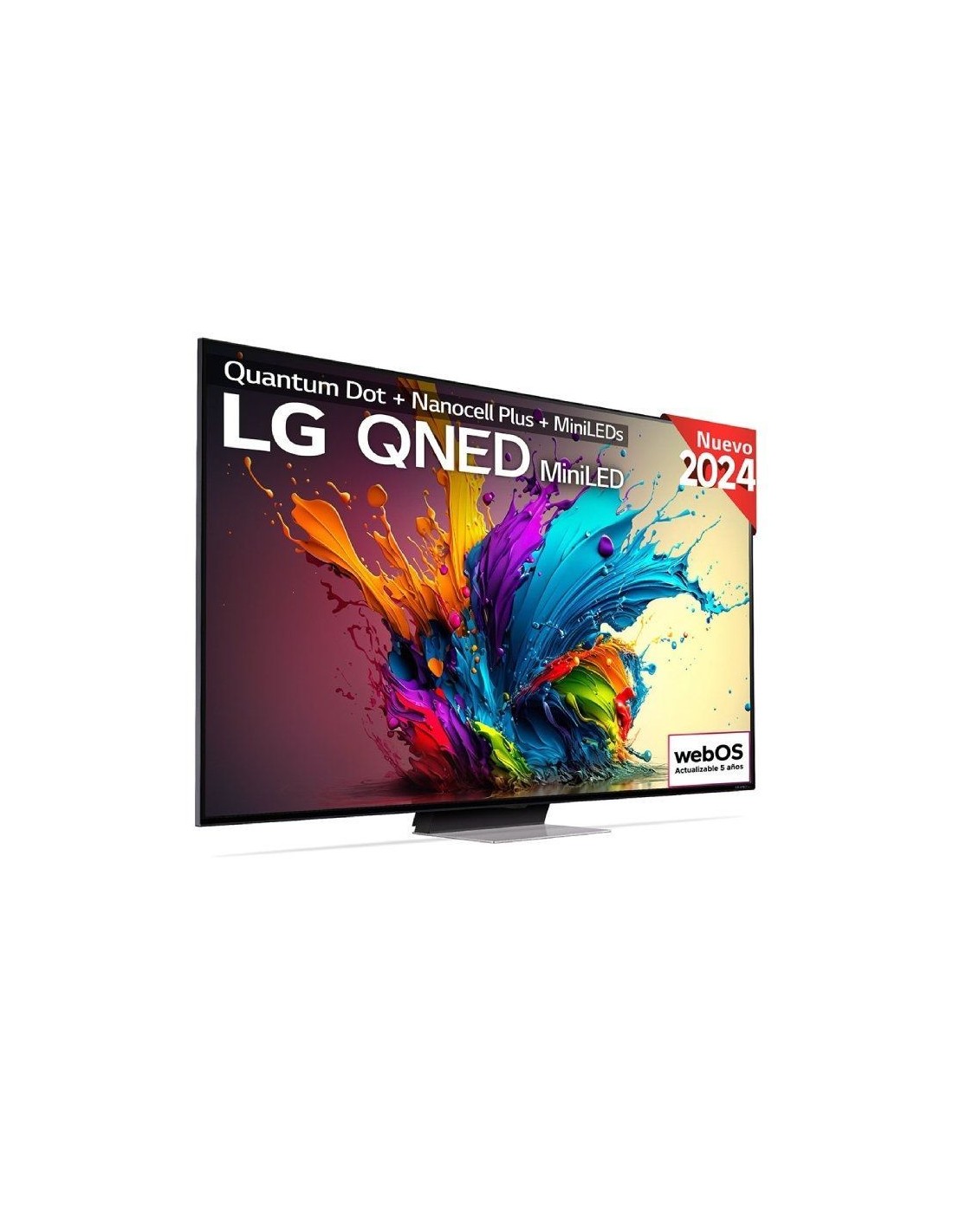 Televisor LG QNED MiniLED 86QNED91T6A 86"/ Ultra HD 4K/ Smart TV/ WiFi