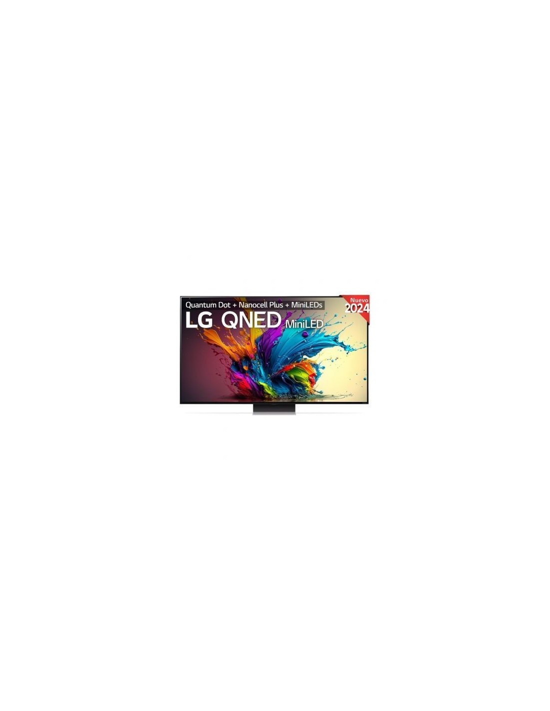Televisor LG QNED MiniLED 86QNED91T6A 86"/ Ultra HD 4K/ Smart TV/ WiFi