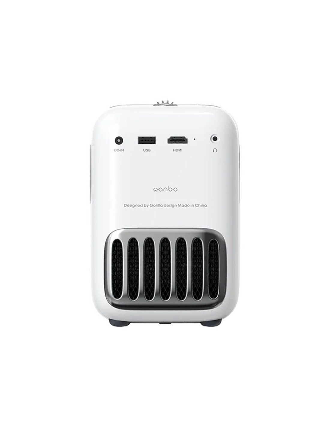 Proyector Portátil Wanbo T2R Max/ 350 Lúmenes/ Full HD/ HDMI/ WiFi/ Blanco