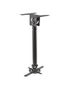 Soporte de Techo para Proyector Aisens CP02TSRE-051/ Giratorio-Inclinable-Extensible/ hasta 20kg