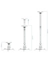 Soporte de Techo para Proyector TooQ PJ2012T/ Inclinable/ hasta 20kg