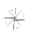 Soporte de Techo para Proyector TooQ PJ2012T-S/ Inclinable-Nivelable/ hasta 20kg