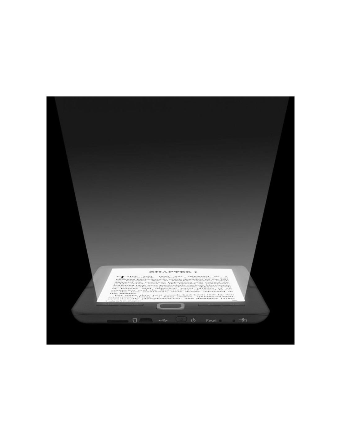 Libro Electrónico Ebook Woxter Scriba 195 Paperlight Black/ 6"/ Tinta Electrónica/ Negro