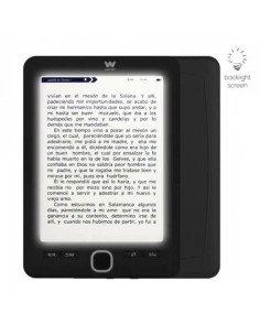 Libro Electrónico Ebook Woxter Scriba 195 Paperlight Black/ 6"/ Tinta Electrónica/ Negro