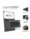 Funda con Teclado Subblim Keytab Pro Bluetooth para Tablets de 10.1"-10.8"