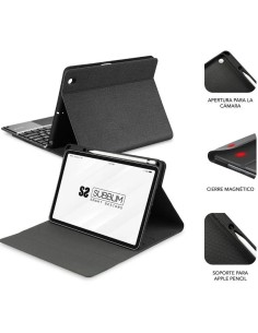 Funda con Teclado Subblim KeyTab Pro BT para Tablet iPad 10.9" 10a Gen/ Negra 2