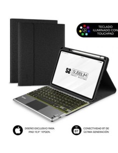 Funda con Teclado Subblim KeyTab Pro BT para Tablet iPad 10.9" 10a Gen/ Negra