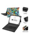 Funda con Teclado Subblim Keytab Pro Bluetooth para Tablets de 9"-11"