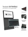 Funda con Teclado Subblim KeyTab Pro BT para Tablet Lenovo Tab M10 FHD Plus de 10.3"/ Negra