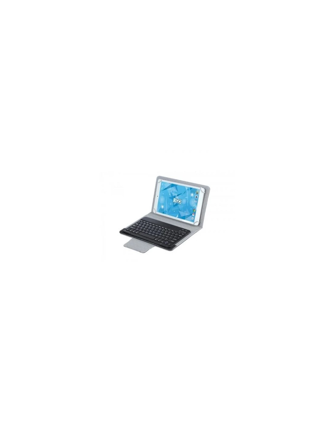 Funda con Teclado 3GO CSGT28 para Tablets de 10"/ Negra y Gris