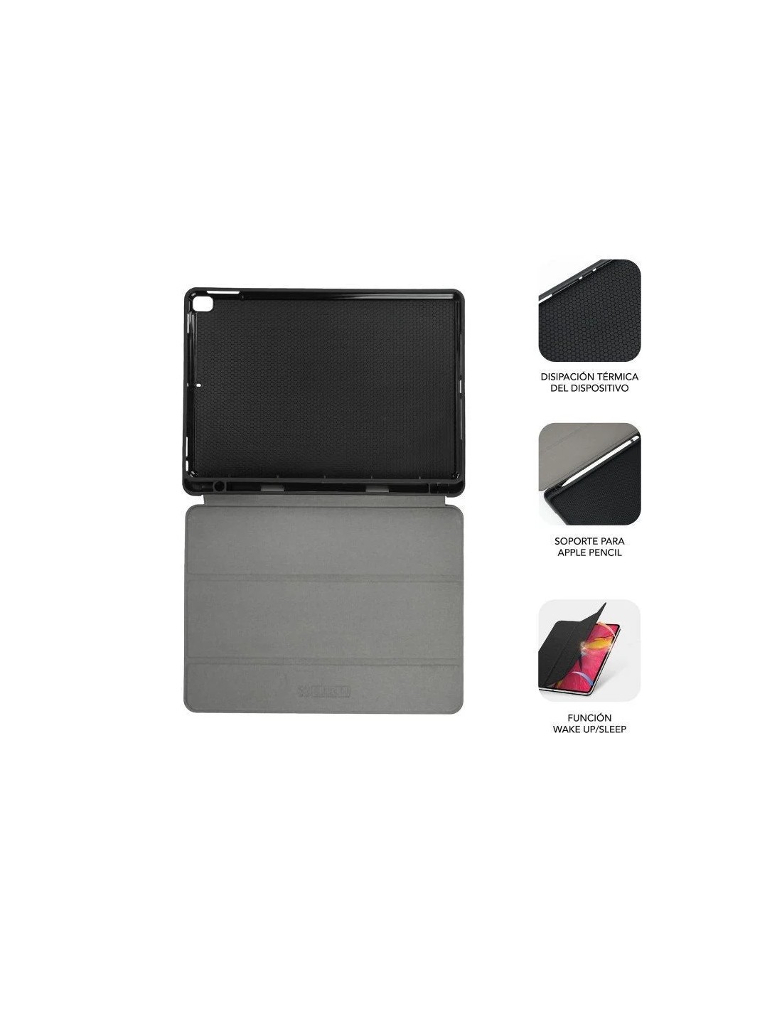 Funda Subblim Shock Case CST-5SC315 para iPad 10ª Generación de 10.9"/ Negra