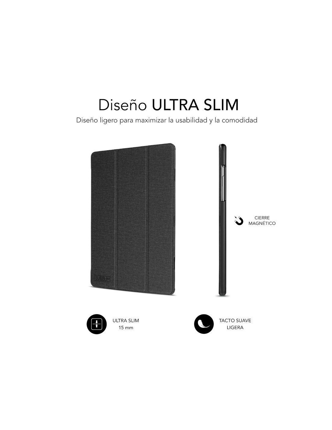 Funda Subblim Shock Case para Tablets Samsung Galaxy Tab A9+ X210/ Negra