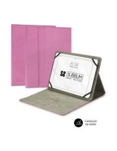 Funda Subblim Clever Stand para Tablets de 9"-10.1"/ Rosa