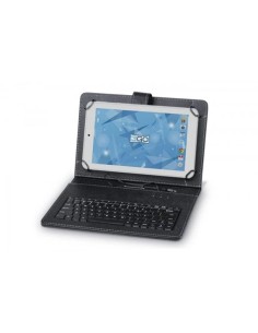 Funda con Teclado 3GO CSGT27 para Tablets de 10"/ Negra
