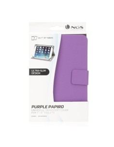 Funda NGS Papiro para Tablets de 8"/ Púrpura 2