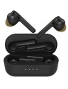 Auriculares Bluetooth Hiditec Vesta 90's Limited Edition con estuche de carga/ Autonomía 8h/ Negros