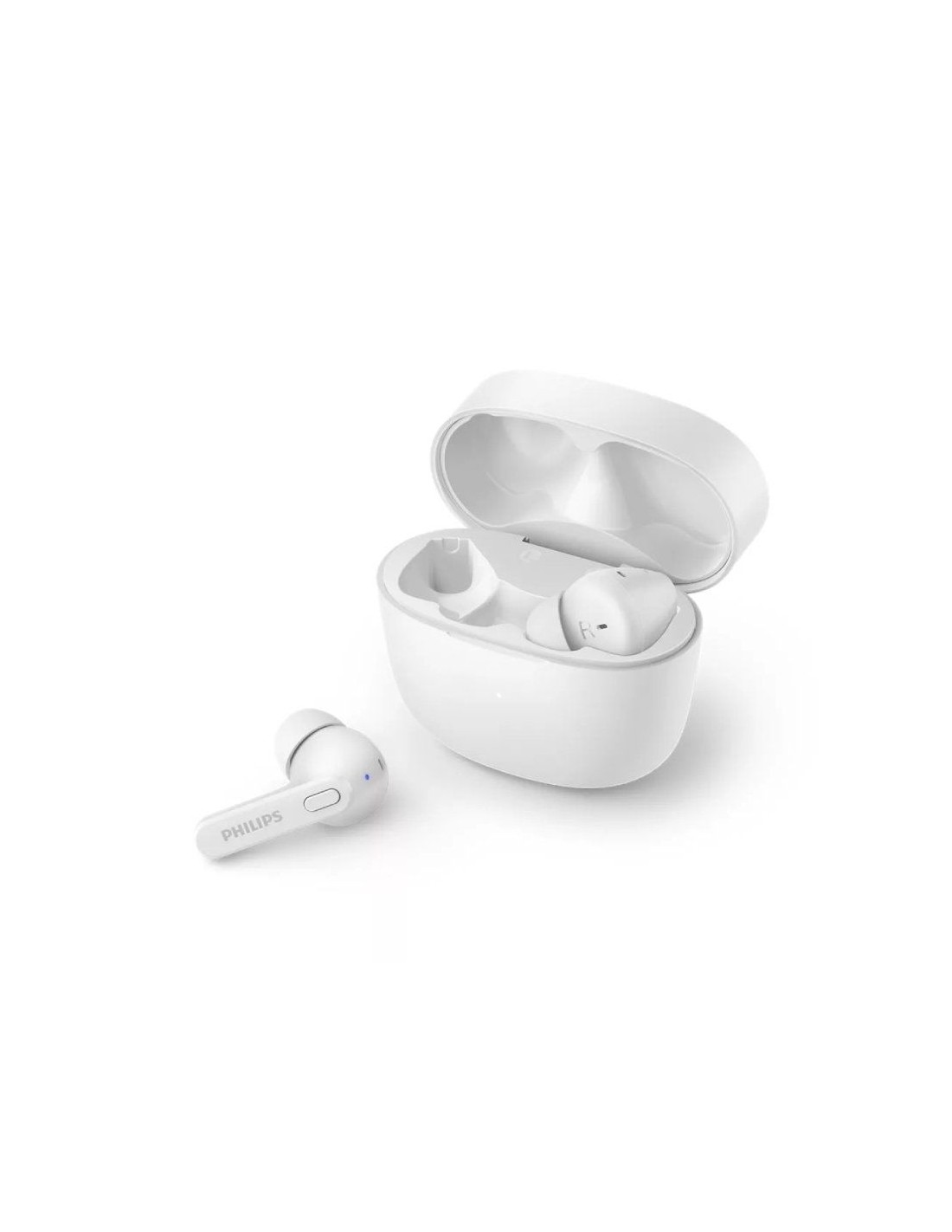 Auriculares Bluetooth Philips TAT2206 con estuche de carga/ Autonomía 6h