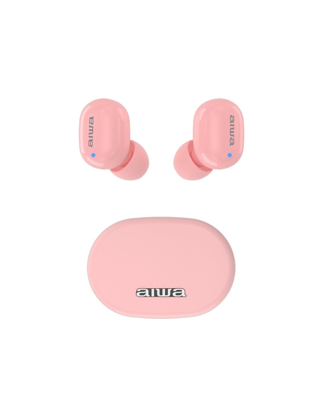 Auriculares Bluetooth Aiwa EBTW-150 con estuche de carga/ Autonomía 3h