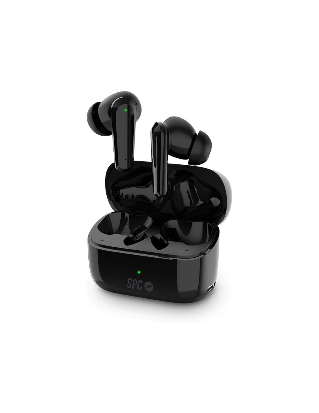 Auriculares Bluetooth SPC Ether 2 Pro con estuche de carga/ Autonomía 6.5h