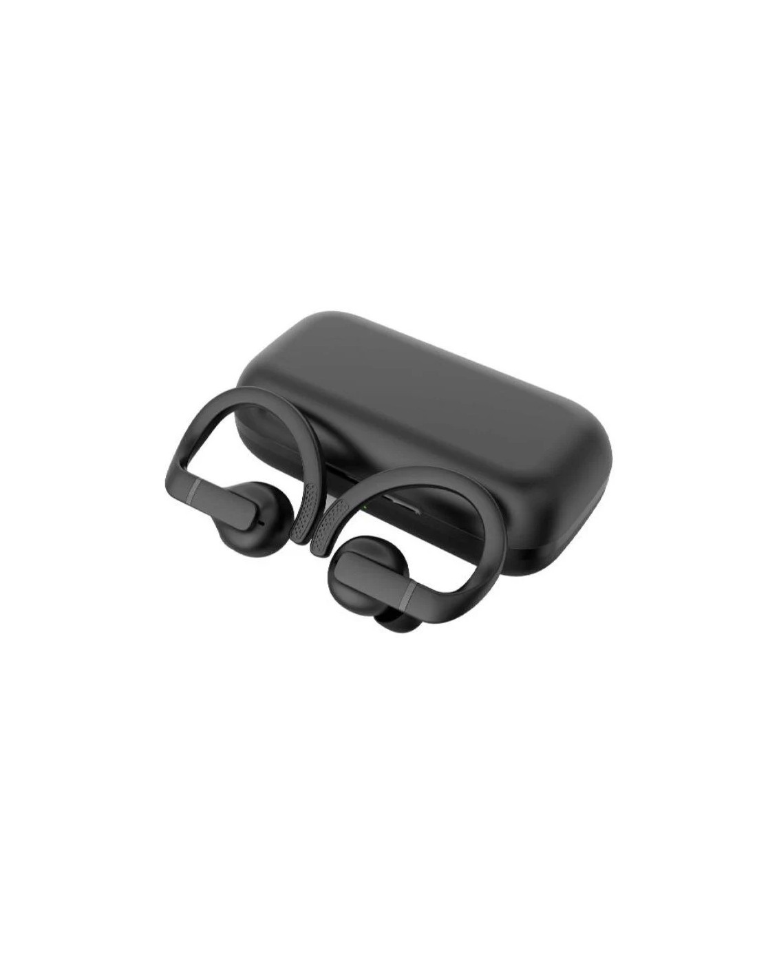 Auriculares Deportivos Bluetooth Daewoo DW2003 con estuche de carga/ Autonomía 8h/ Negros