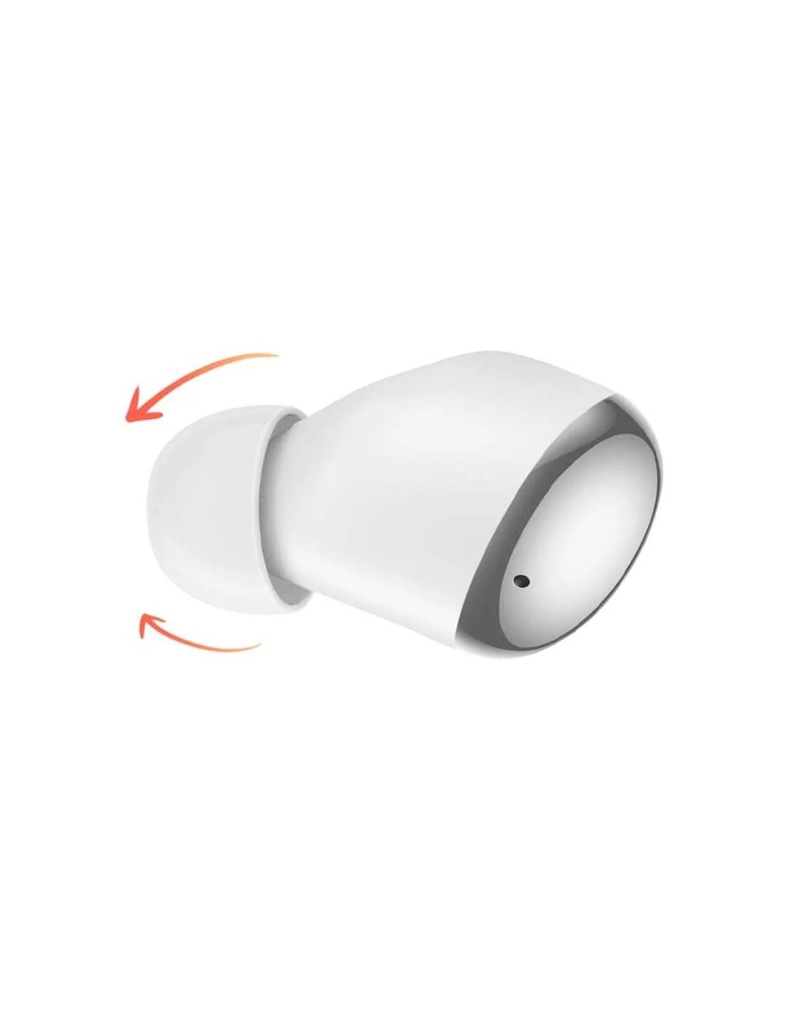 Auriculares Bluetooth Xiaomi Redmi Buds 4 con estuche de carga/ Autonomía 6h/ Blancos