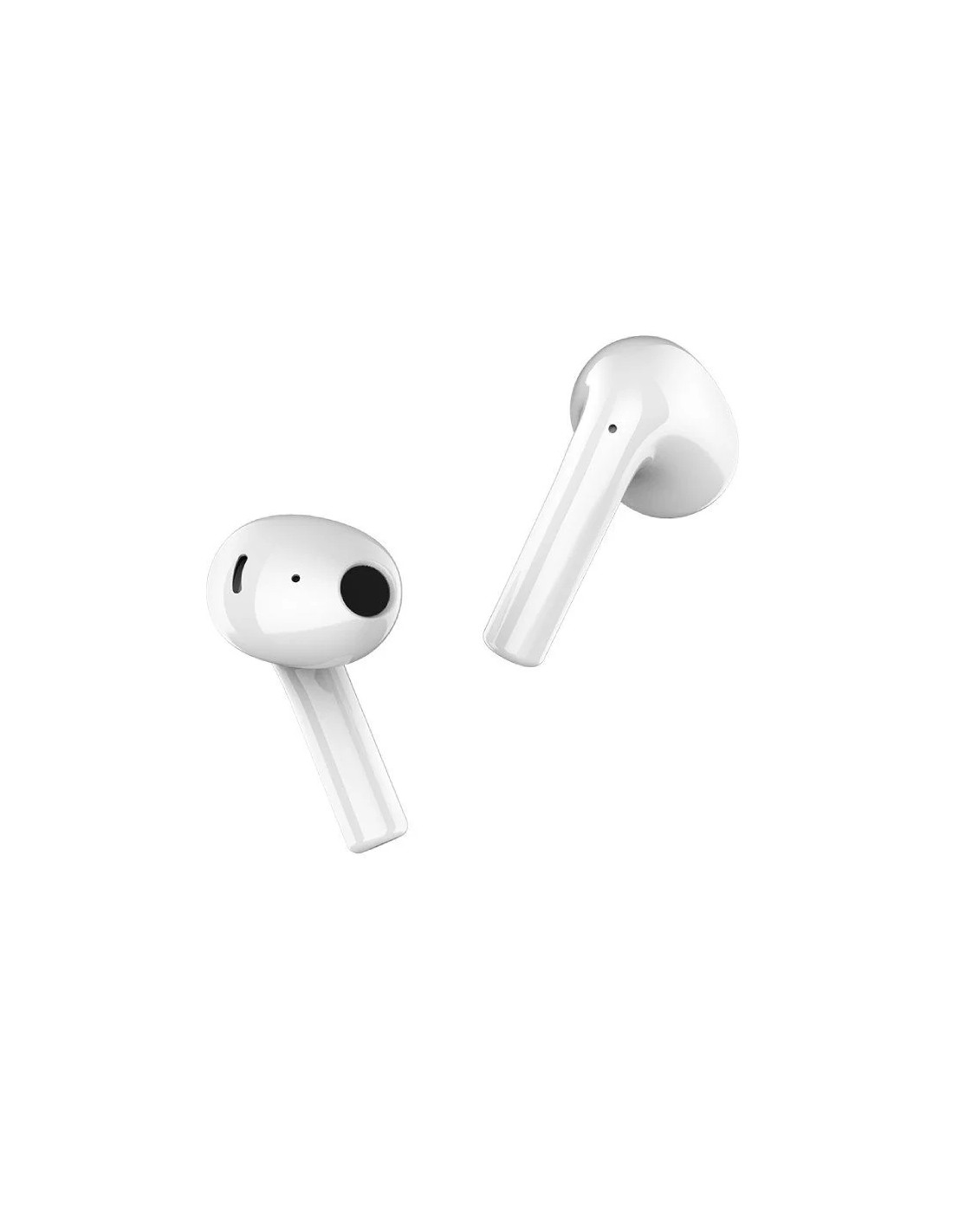 Auriculares Bluetooth SPC Zion Studio con estuche de carga/ Autonomía 5.30h/ Blancos