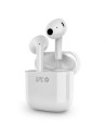 Auriculares Bluetooth SPC Zion Studio con estuche de carga/ Autonomía 5.30h/ Blancos