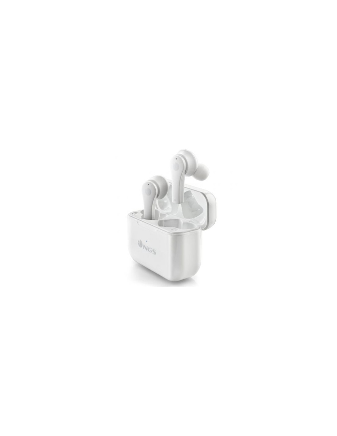 Auriculares Bluetooth NGS Ártica Bloom con estuche de carga/ Autonomía 6h