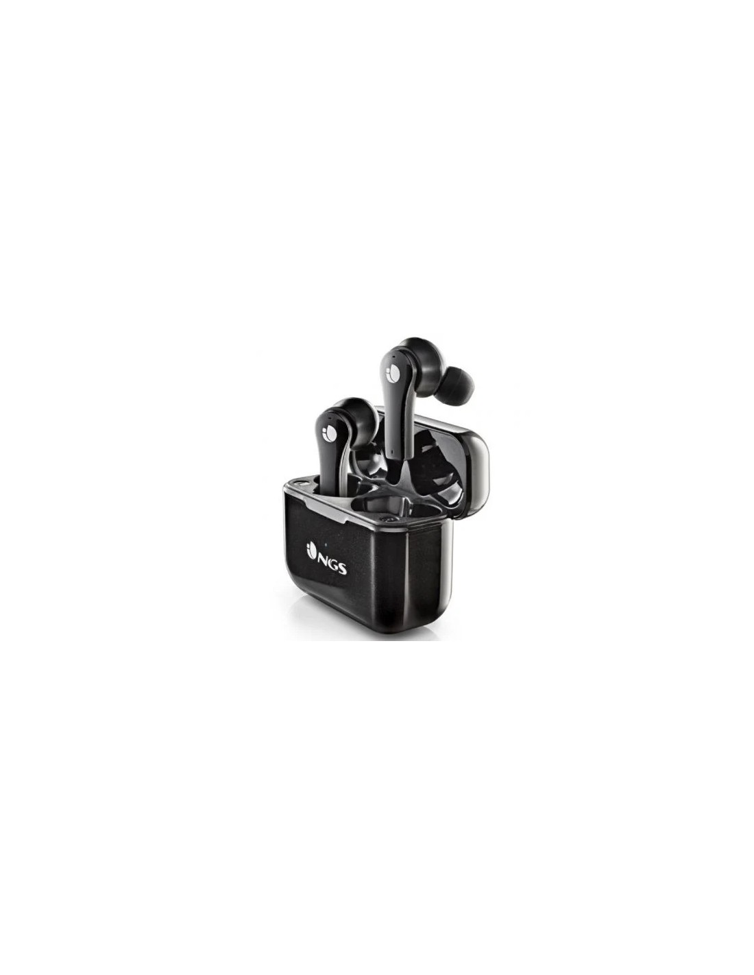 Auriculares Bluetooth NGS Ártica Bloom con estuche de carga/ Autonomía 6h