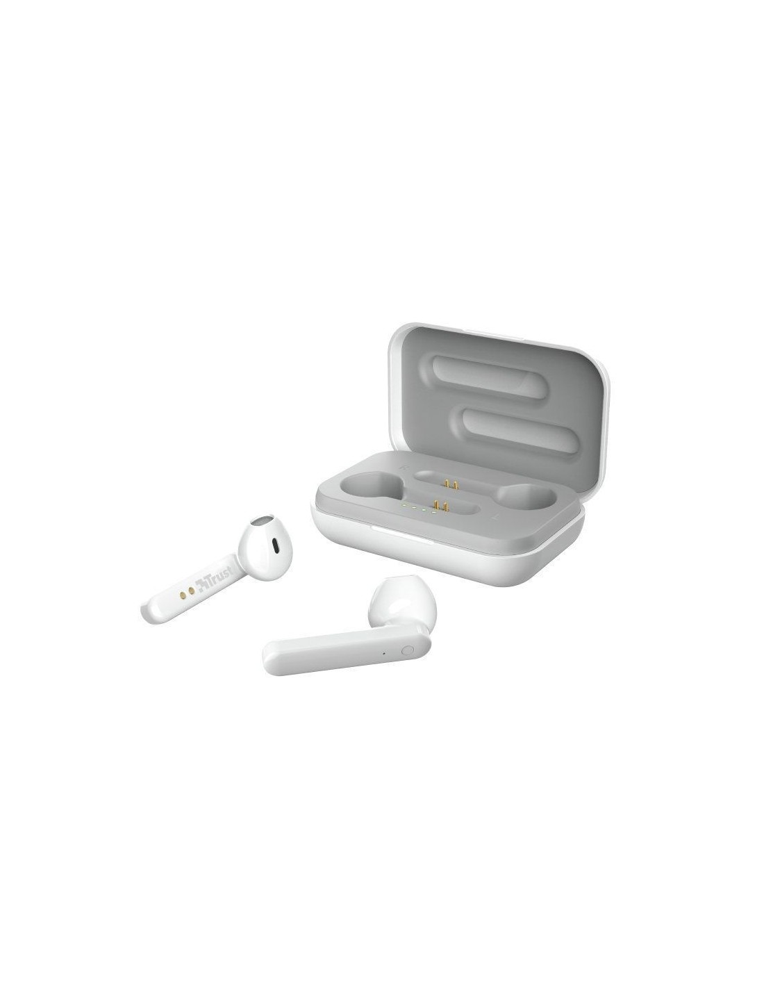 Auriculares Bluetooth Trust Primo Touch con estuche de carga/ Autonomía 4h