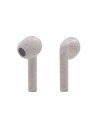 Auriculares Bluetooth Mars Gaming MHI-ECO con estuche de carga/ Autonomía 5h/ Grises