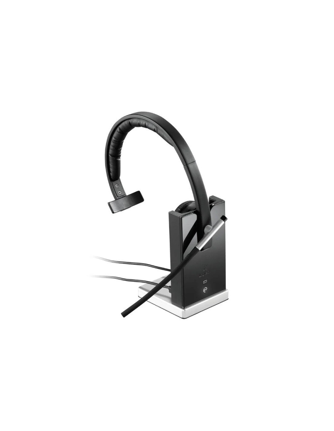 Auricular Inalámbrico Logitech H820E/ con Micrófono/ USB/ Radiofrecuencia/ Negro