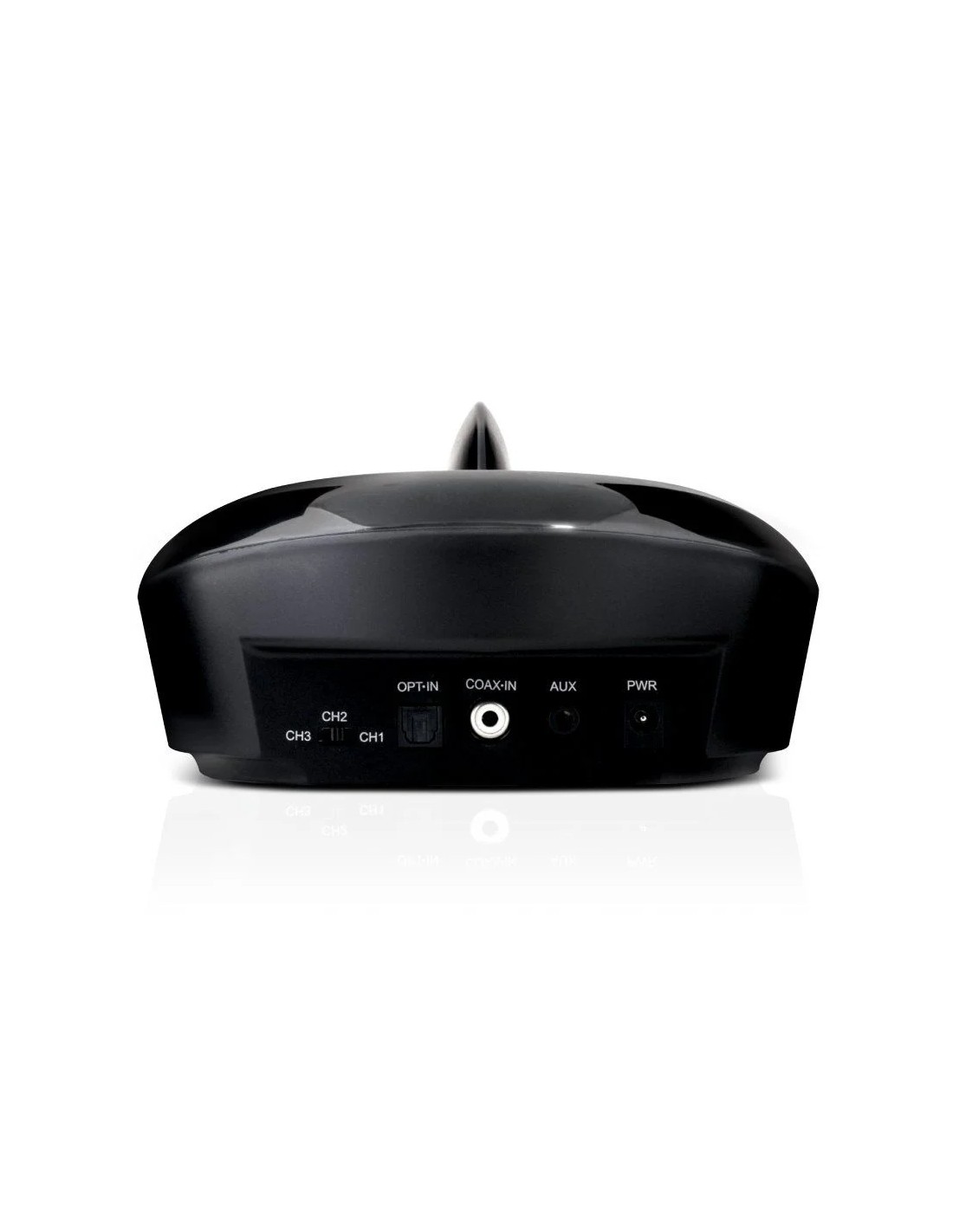 Auriculares Inalámbricos Meliconi HP 600 Pro con Base de Carga/ Jack 3.5/ Toslink/ Negros
