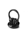Auriculares Inalámbricos Meliconi HP 600 Pro con Base de Carga/ Jack 3.5/ Toslink/ Negros