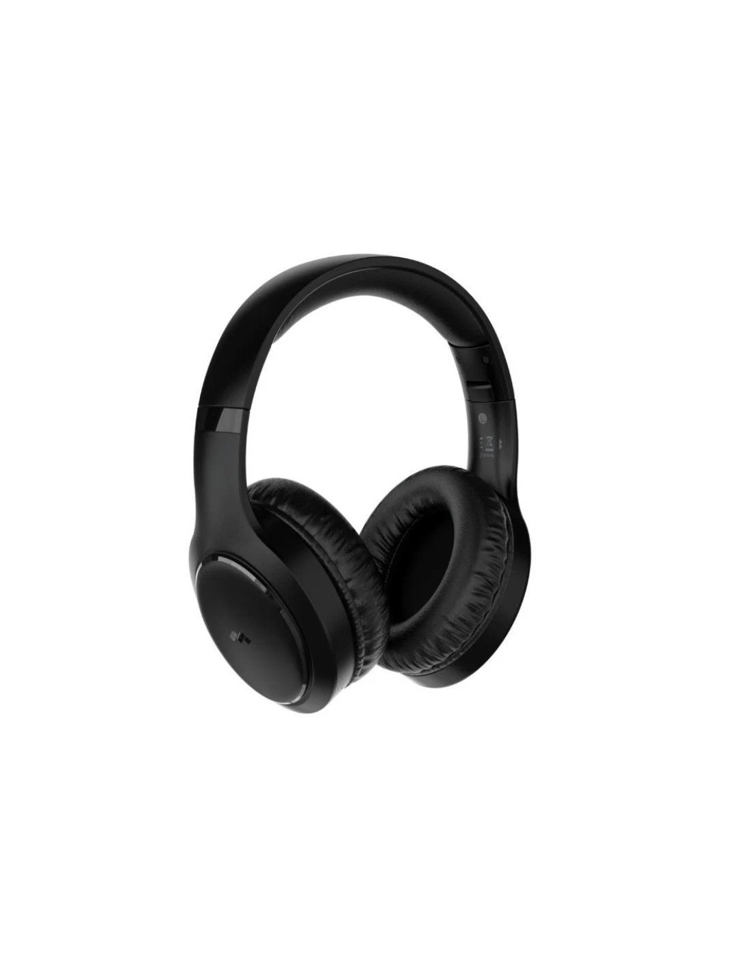 Auriculares Inalámbricos Meliconi Flash EVO/ Bluetooth/ Jack 3.5/ Negro/ Incluye Soporte y Funda de Transporte