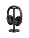 Auriculares Inalámbricos Meliconi Flash EVO/ Bluetooth/ Jack 3.5/ Negro/ Incluye Soporte y Funda de Transporte