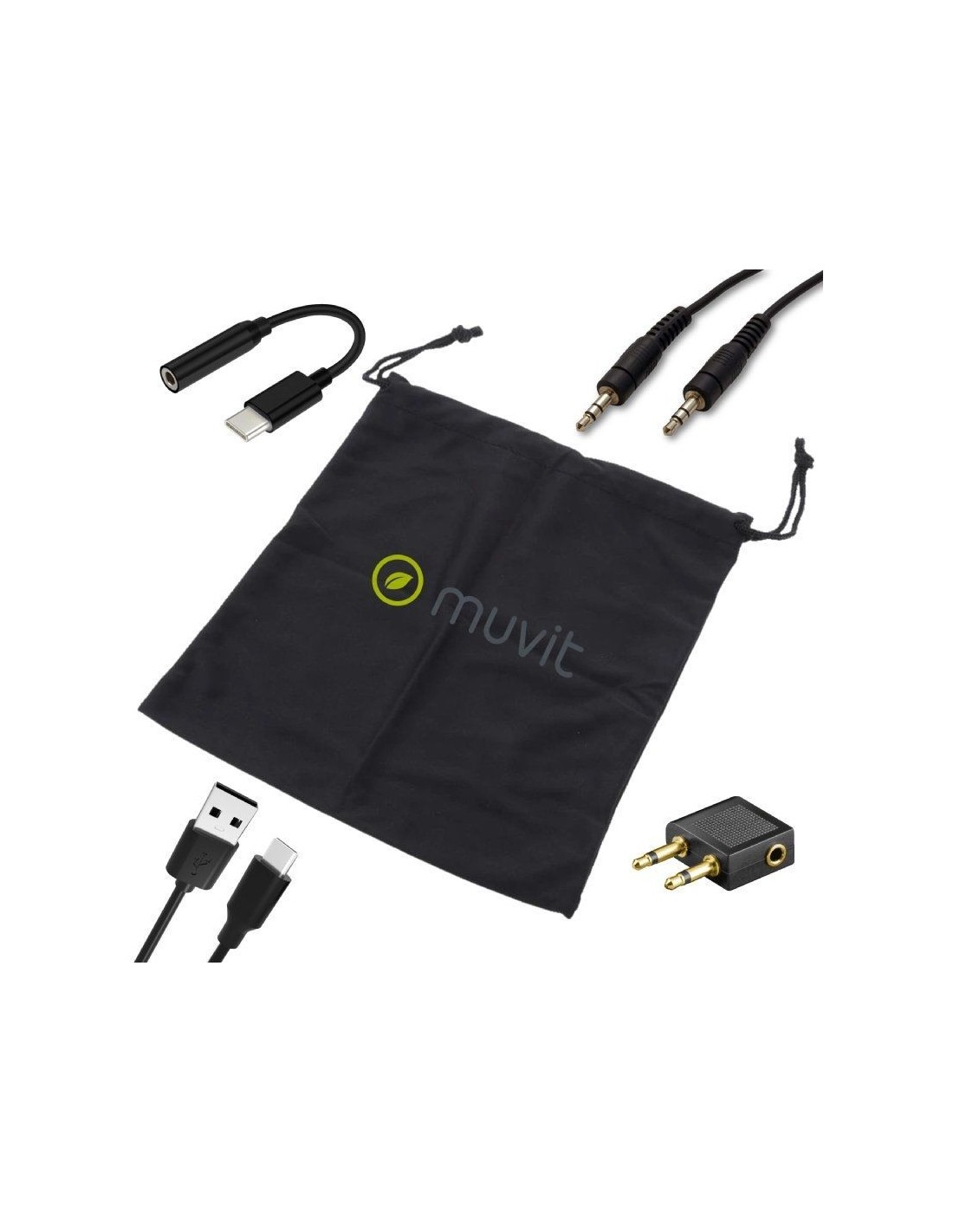 Auriculares Inalámbricos Muvit MCHPH0012/ con Micrófono/ Bluetooth