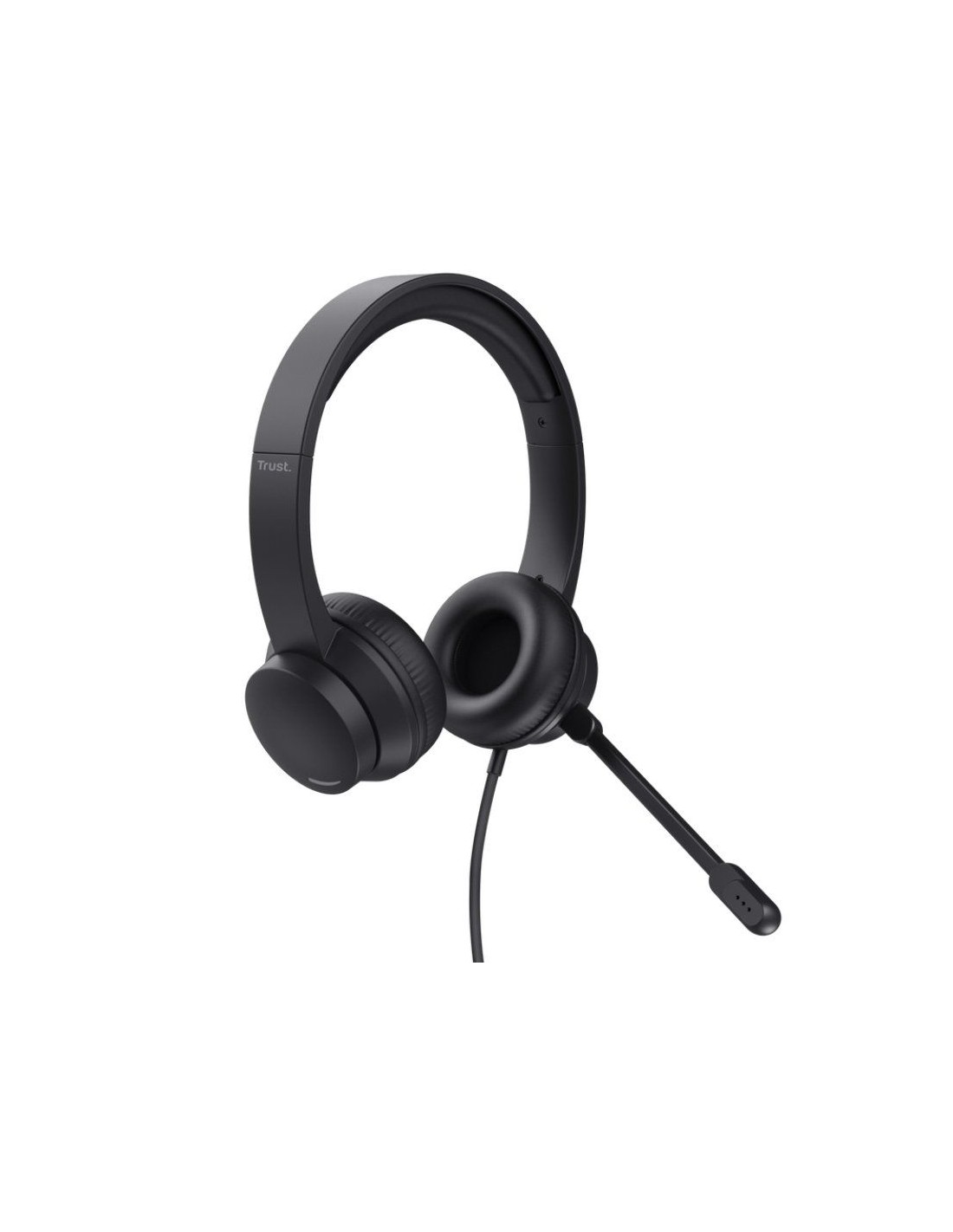 Auriculares Trust Ayda/ con Micrófono/ Jack 3.5/ Negros