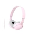 Auriculares Sony MDR-ZX110AP/ con Micrófono/ Jack 3.5/ Rosas