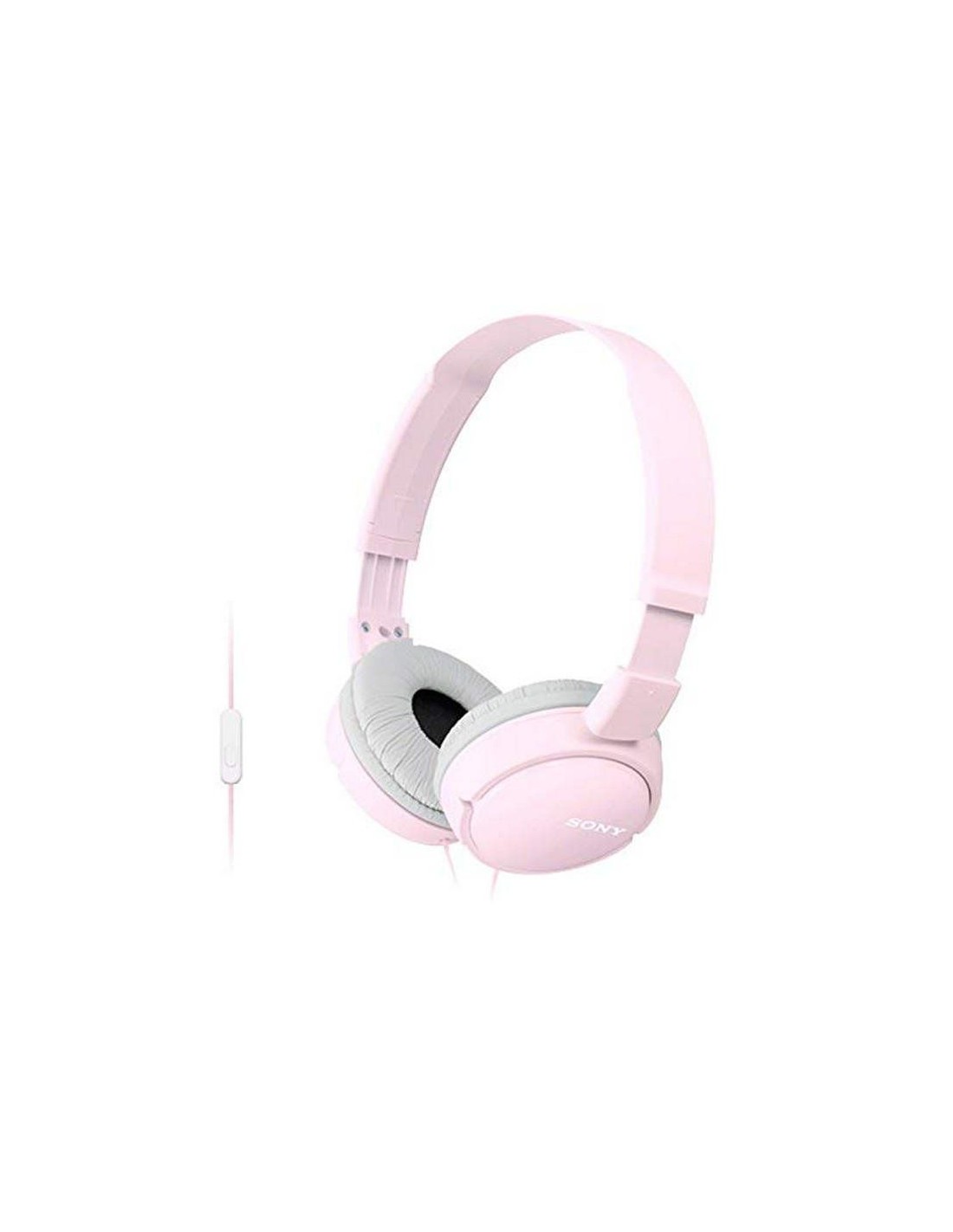 Auriculares Sony MDR-ZX110AP/ con Micrófono/ Jack 3.5/ Rosas