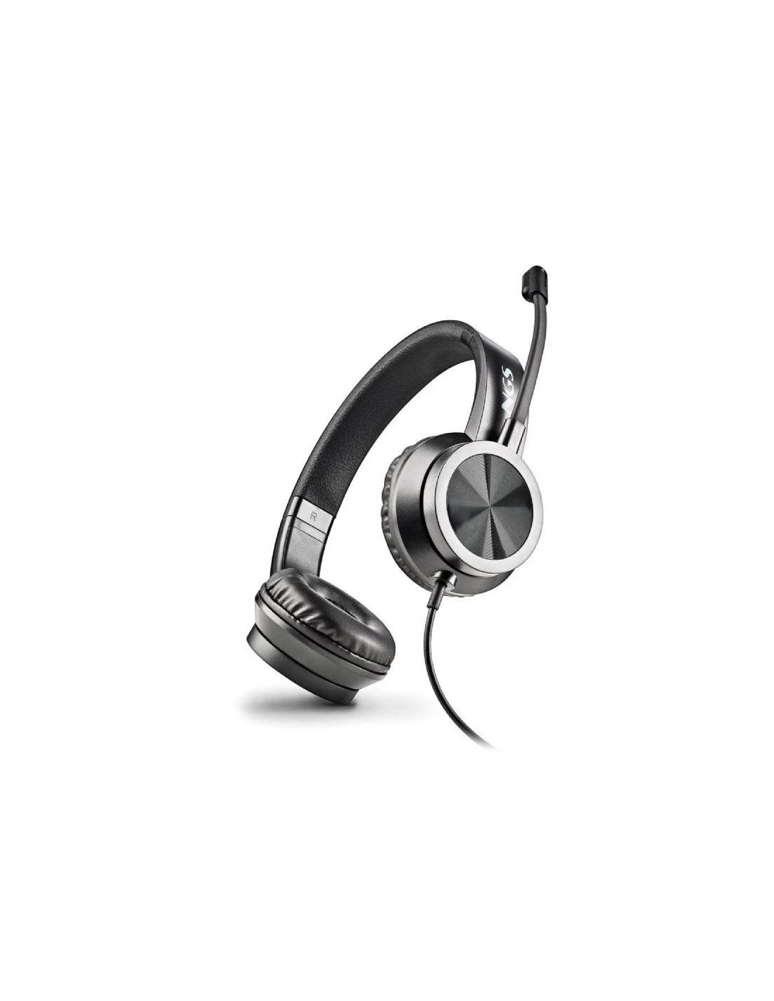 Auriculares NGS MSX 11 Pro/ con Micrófono/ Jack 3.5/ Negros